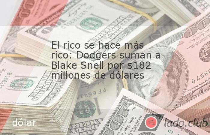 Ya de por sí armados hasta los dientes en su pitcheo, los campeones Dodgers llegan a un acuerdo con Blake Snell, dos veces ganador del trofeo Cy Young