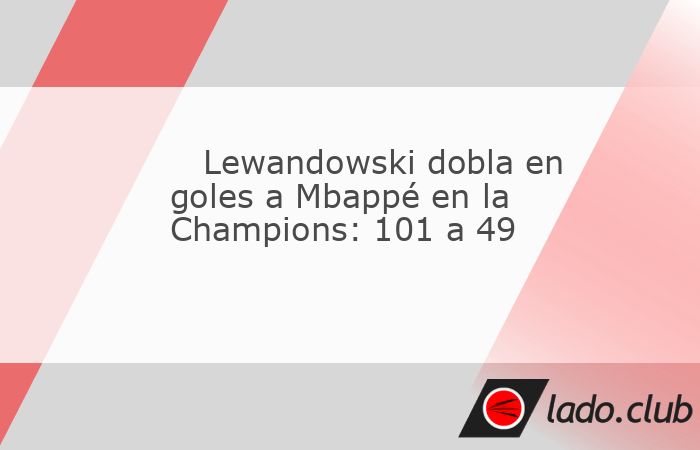 El gran momento de Robert Lewandowski en el FC Barcelona contrasta con el de Kylian Mbappé en el Real Madrid, muy criticado en el entorno del club merengue después de su decepcionante actuación ant