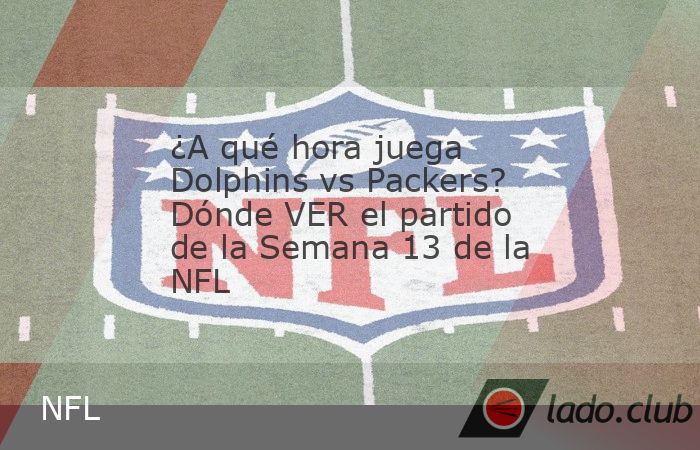 Duelo crucial en la Semana 13 de la NFL. Miami Dolphins intentará sumar una victoria que logre ponerlos en los playoffs de la temporada 2024 del futbol americano.Su rival de esta jornada, los Green B