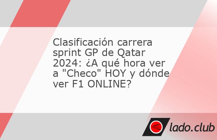 El Gran Premio de Qatar marca el penúltimo fin de semana de la temporada 2024 de la Fórmula 1, por lo que en Lusail tendremos una fecha con mucha actividad pues la última carrera sprint del calenda