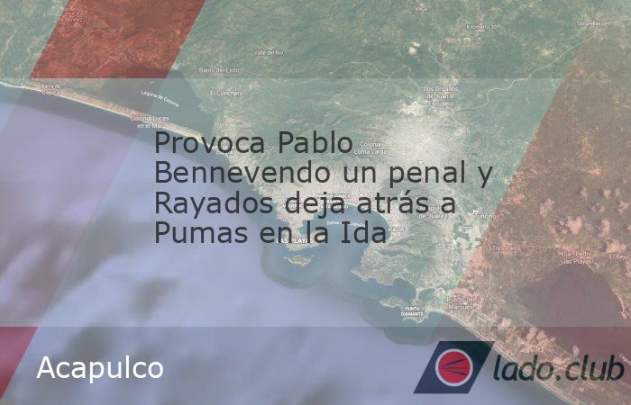 Sergio Canales anota la pena máxima para darle el triunfo al cuadro de casa y aniquilar anímicamente a los de la UNAMCiudad de México, 29 de noviembre de 2024. A cinco minutos de que finalizara el 