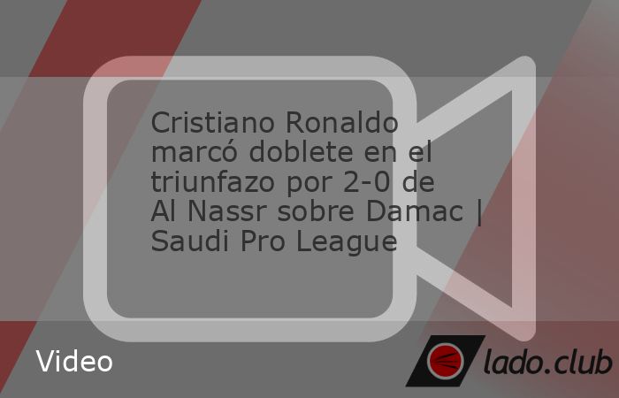 Cristiano Ronaldo marcó doblete en el triunfazo por 2-0 de  Al Nassr sobre Damac y su equipo se pone a cinco puntos del líder Al Ittihad FC. #SaudiProLeague #CristianoRonaldo #AlNassr | ESPN Deporte