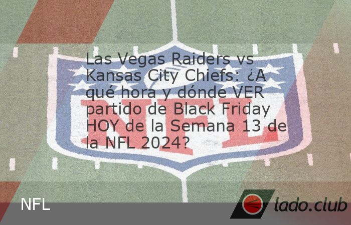 Un duelo interesante nos espera este Black Friday en la NFL, pues en la Semana 13 se estarán enfrentando Las Vegas Raiders y los Kansas City Chiefs en el Arrowhead Stadium.Este enfrentamiento no ser�