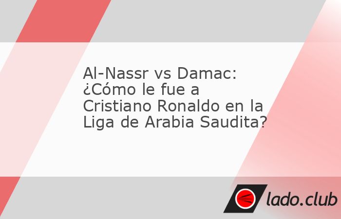 En la Jornada 12 de la Liga de Arabia Saudita, Cristiano Ronaldo aumentó su racha goleadora tras anotar un doblete en el partido entre el Al-Nassr y el Damac.Cristiano Ronaldo se llevó la victoria p