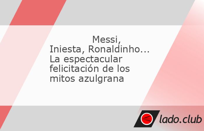 Leyendas del F.C. Barcelona protagonizaron un espectacular vídeo que emocionó a todos los presentes en el Liceu, con Leo Messi, Andrés Iniesta o Ronaldinho despertando las mayores ovaciones entre l