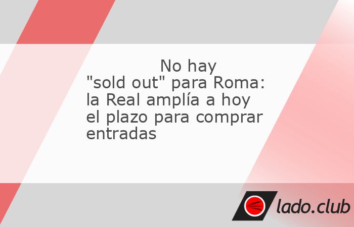 La Real Sociedad se jugará buena parte de sus opciones de entrar en el top 8 de Europa League el próximo jueves en Roma y para ese objetivo tendrá la ayuda de algo más de 1.000 realistas que viaja