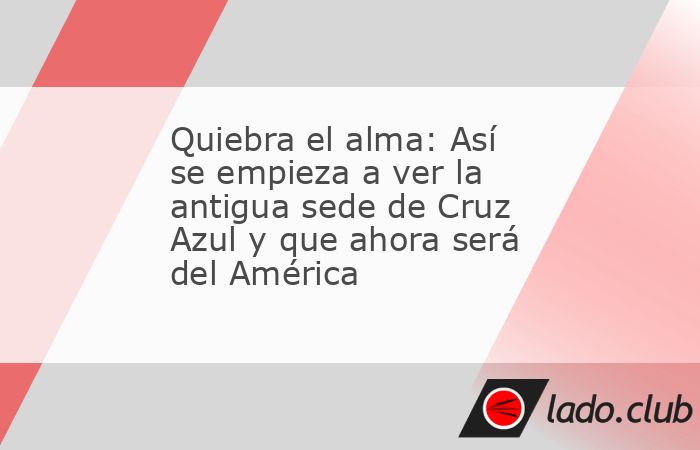 Los aficionados se sentirán decepcionados cuando vean el nuevo panorama que presenta el recinto deportivo. Cruz Azul puso punto y final a sus relaciones con el Estadio Ciudad de los Deportes después