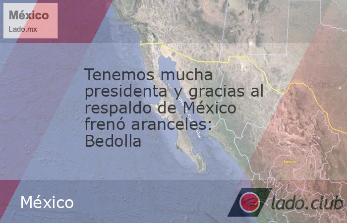 Se ponen en pausa los aranceles por un mes para MéxicoMorelia, Michoacán, 3 de febrero de 2025.- Ante los acuerdos de la presidenta de México, Claudia Sheinbaum Pardo con el presidente de Estados U