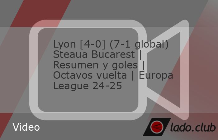 Lyon no tuvo piedad del Steaua y lo goleó para eliminarlo de la Europa League.

http://bit.ly/2YAWO4p SUSCRÍBETE a nuestro canal y sigue las noticias más destacadas del mundo deportivo

El duelo de