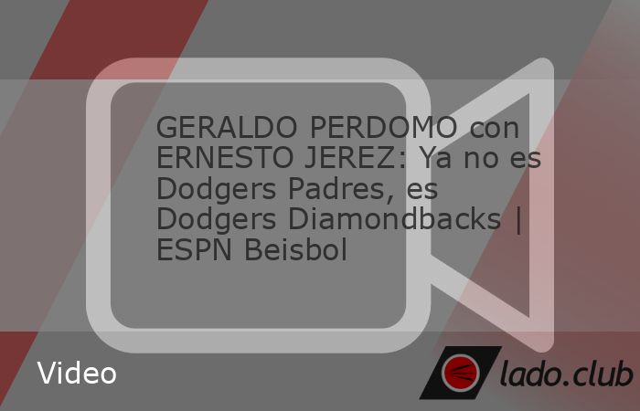 Geraldo Perdomo, el campocorto dominicano de Arizona Diamondbacks conversó con Ernesto Jerez en los campos de entrenamiento y aseguró que la rivalidad de la División del Oeste en la Liga Nacional a