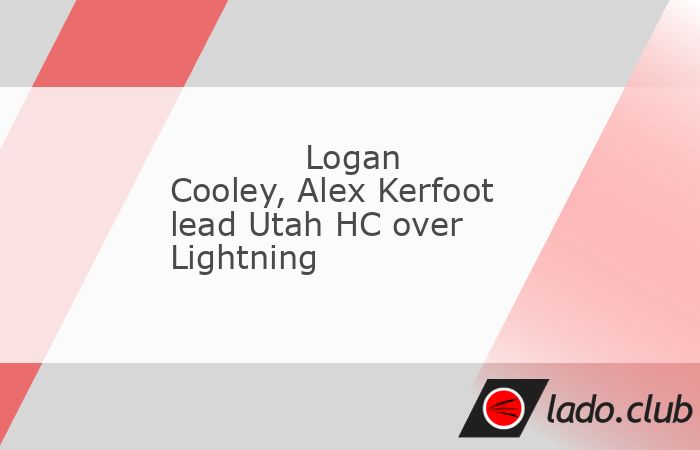  Logan Cooley had two goals and an assist and Alex Kerfoot also scored twice to lead the Utah Hockey Club to a 6-4 victory over the Tampa Bay Lightning 