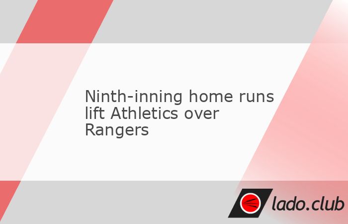  Brent Rooker lined a two-run tiebreaking homer in the ninth inning and Lawrence Butler followed with a grand slam as the Athletics turned it on late t 