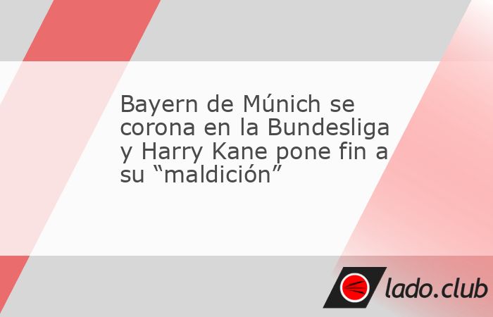 El empate del Leverkusen de este domingo permitió al Bayern convertirse en campeón del fútbol de Alemania y al jugador inglés conseguir su primer título