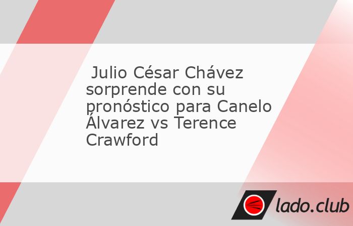 Chávez no dudó en expresar su opinión acerca de Crawford y su deseo de ascender al peso supermediano 