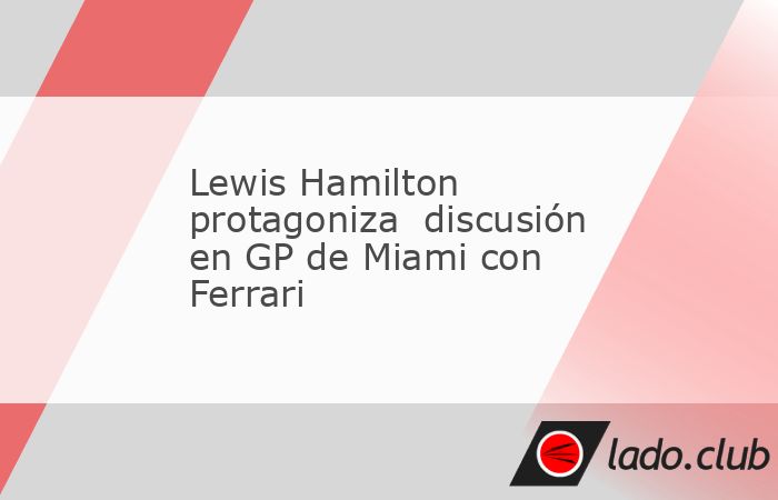 El piloto de Ferrari, Lewis Hamilton criticó por radio el trabajo de su equipo durante el Gran Premio de Miami, frustrado por la estrategia de la escudería y parece que el ambiente ya no es del agra