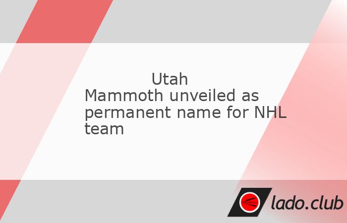  The Utah Hockey Club unveiled its new identity on Wednesday, introducing its permanent name: the Utah Mammoth.,Word leaked last week that the team lik 