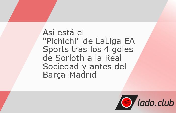 A falta de cuatro jornadas para el final de LaLiga EA Sports 2024-25, todo apuntaba que Lewandowski o Mbappé, con 25 y 24 goles cada uno respectivamente, se disputarían el título de máximo goleado