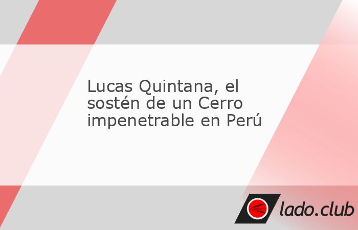 El juvenil zaguero central de Cerro Porteño, Lucas Quintana, jugó de vuelta un partido extraordinario en Copa Libertadores, esta vez ante Sporting Cristal.El defensor de 20 años ya fue lo mejor del