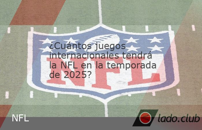 La NFL tiene garantizados varios juegos que en la temporada 2025 se desarrollarán fuera de Estados Unidos, siendo en este contexto Brasil el único país sudamericano que integra la lista.