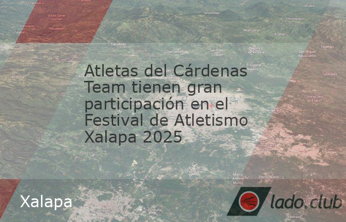 Exitosa presentación tuvieron los atletas del Cárdenas Team en la séptima edición del Festival de Atletismo “Xalapa 2025, efectuado en el estadio Heriberto Jara Corona. “Disfrutamos de este ev