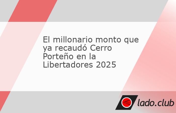 Cerro Porteño está realizando una interesante Copa Libertadores 2025 y pese a que quizás no está convenciendo totalmente en lo futbolístico, el "Ciclón" está a un paso de cumplir el o