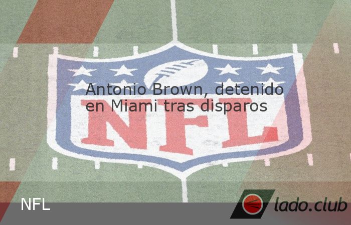 La policía detuvo brevemente a la exestrella de la NFL, Antonio Brown, luego de un altercado que tuvo disparos fuera de un evento de boxeo en Miami