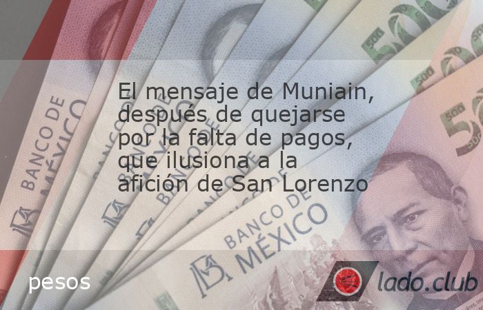 Los aficionados de San Lorenzo recibieron con alivio la nueva publicación de Iker Muniain, quien en días recientes se había quejado por la falta de pagos que él y sus compañeros llevan sufriendo 