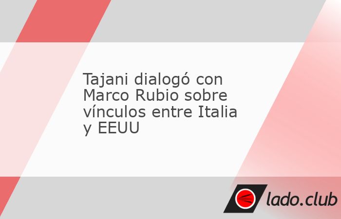 Roma, 18 may (Prensa Latina) El ministro de Asuntos Exteriores de Italia, Antonio Tajani, se reunió en Roma con el secretario de Estado norteamericano, Marco Rubio, con quien abordó temas bilaterale