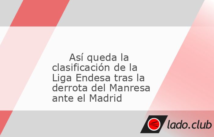 El Real Madrid (28-4) ha conseguido este mediodía una agónica victoria en el Nou Congost ante el Baxi Manresa (65-67).Seguir leyendo...