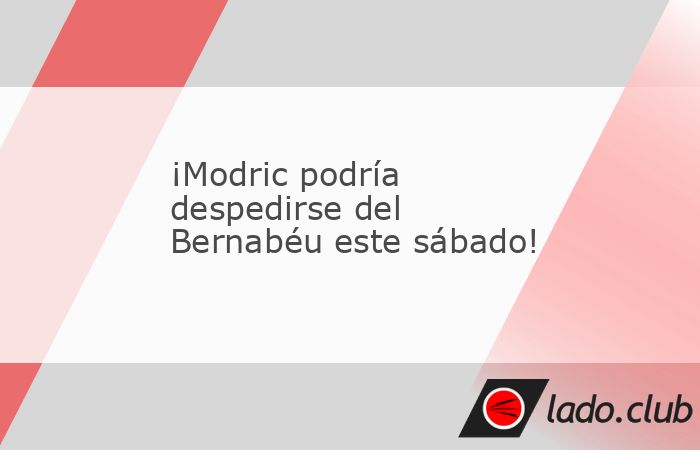 La etapa de Luka Modric en el Real Madrid podría estar viviendo sus últimos días. De hecho, según informa la Cadena Cope, el jugador estaría planteándose despedirse este sábado del Bernabéu en