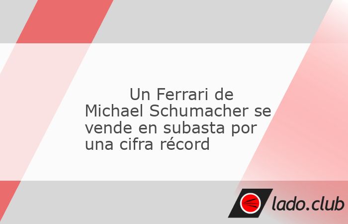 El Ferrari con el que el expiloto alemán Michael Schumacher ganó el Gran Premio de Fórmula 1 en Mónaco y se coronó como campeón mundial en 2001 se subastó este fin de semana por 15,9 millones d