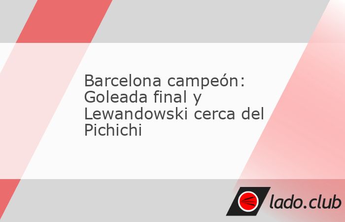 El Barcelona, ya proclamado campeón, culminó su temporada con una victoria contundente de 3-0 ante el Athletic de Bilbao. Robert Lewandowski, a pesar de no alcanzar el título de máximo goleador, t