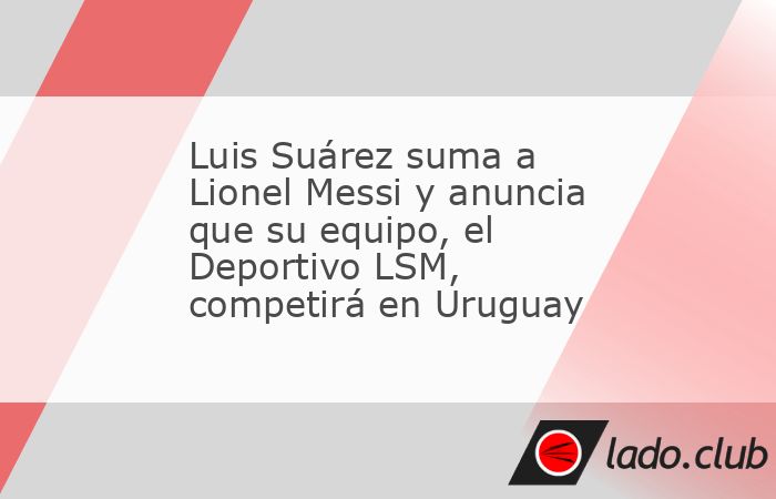 El delantero uruguayo anunció la incorporación de su equipo al fútbol profesional y la integración del campeón del mundo al proyecto