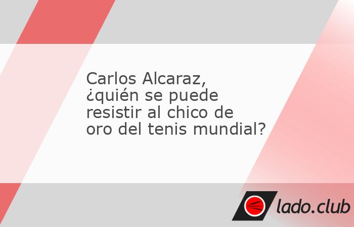 Magia con la raqueta, buen rollo con los rivales, sonrisa eterna y ganas de disfrutar de la vida ¿Quién se puede resistir a Carlos Alcaraz? El chico de oro del tenis mundial, cinco Grand Slams en su