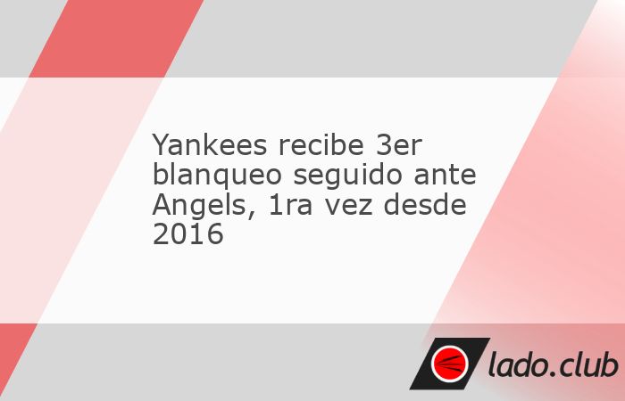 Tabla de contenidosAlineación titular Los Angeles AngelsAlineación titular New York YankeesDesarollo del encuentroLos más destacadosBOX SCORE Nuevamente, New York Yankees no pudo sumar siquiera una