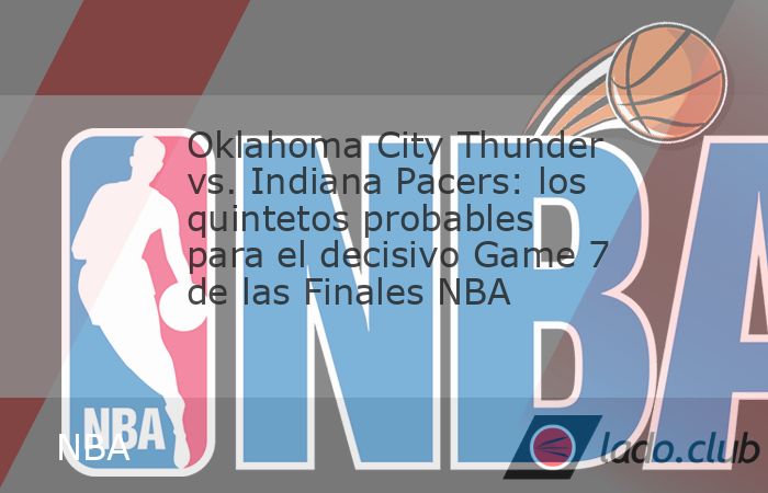 Oklahoma City Thunder y Indiana Pacers definen al campeón de la NBA este domingo 22 de junio. Después de casi una década, la NBA vuelve a vivir la emoción de un Game 7 en la Final. La última vez 