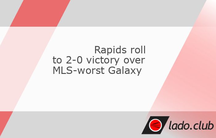  Djordje Mihailovic and Calvin Harris scored goals in a four-minute stretch of the first half and the Colorado Rapids earned a 2-0 victory over the Los 
