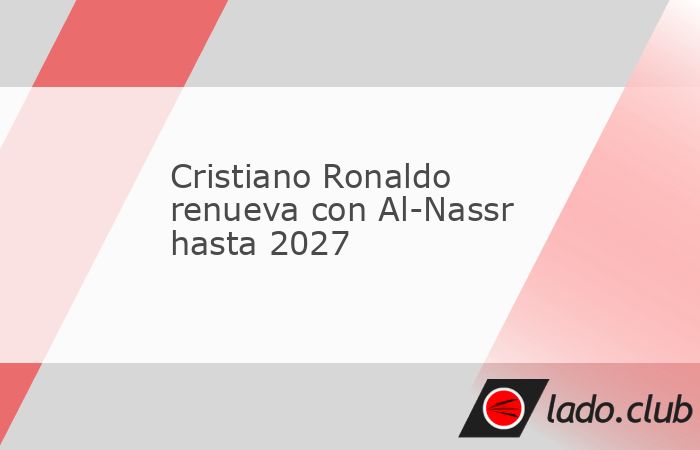 Cristiano Ronaldo seguirá jugando en Arabia Saudita.A sus 40 años, el astro portugués anunció este jueves su renovación con el Al-Nassr por dos años más, hasta 2027. El club lo hizo oficial a t