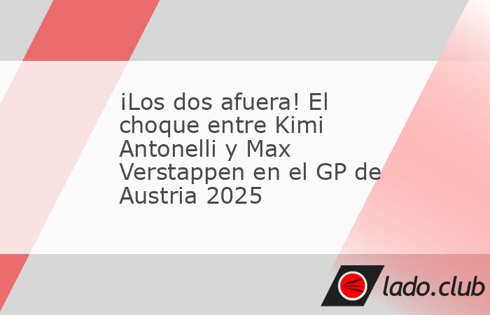 El rookie de Mercedes cometió un error en la largada y terminó perjudicando al vigente campeón de la Fórmula 1. El Gran Premio de Austria 2025 tuvo un inicio realmente caótico. En primer lugar, C