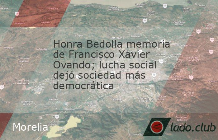 Fenómenos.com.mx• En el marco de su 37 aniversario luctuosoMorelia, Michoacán, 2 de julio de 2025.- Al participar en el 37 Aniversario Luctuoso de Francisco Xavier Ovando Hernández, el gobernador