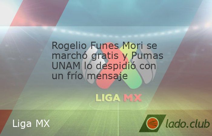 El delantero argentino fue despedido por parte de los Universitarios a través de un escueto mensaje por medio de las redes sociales. El mercado de pases de cara al inicio del Apertura 2025 de la Liga