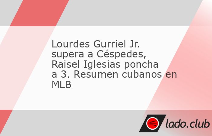 Tabla de contenidosLourdes Gurriel Jr. escala puesto en listado histórico entre cubanos en MLBRaisel Iglesias poncha a tres ante Los Angeles AngelsAndy Pagés llega a 200 juegos en MLBOtros peloteros