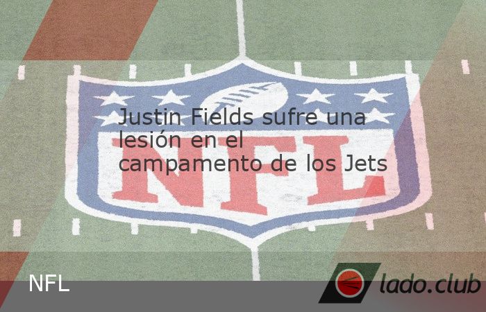Los Jets recibieron un susto este jueves en su training camp, luego de que el quarterback Justin Fields abandonara la práctica por una lesión. Según reportes de NFL Network, el primer diagnóstic