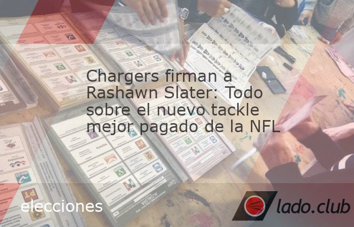 Los Chargers hicieron historia con Rashawn Slater: Una extensión récord de contrato por $114mdd con 92 millones garantizados. Chargers, Rashawn Slater agree to a four-year, $114M extension to make h