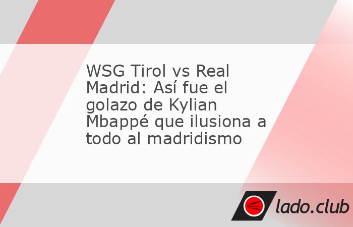 La pretemporada de Real Madrid llegó a su fin con un partido amistoso en el que se enfrentó a WSG Tirol de Austria, rival al que goleó por marcador de 0-4 con goles de Éder Militao, Rodrygo y un d