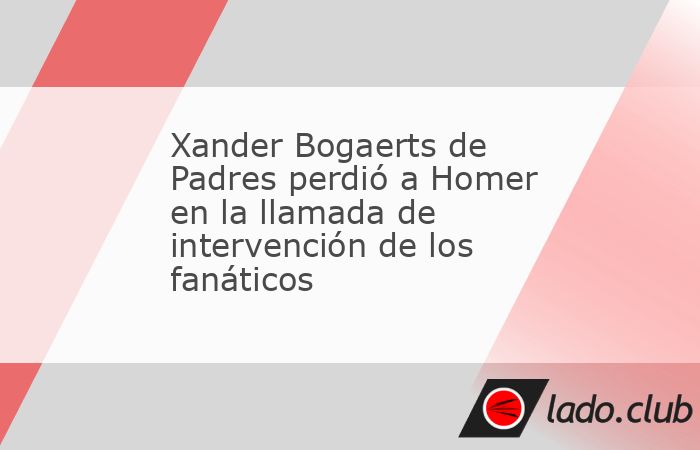 18 de agosto de 2025, 11:07 PM ETSan Diego – Xander Bogaerts pertenecer a Padres de San Diego Hubo una carrera a casa que fue anulada debido a la intervención de los fanáticos, y el manager Mi
