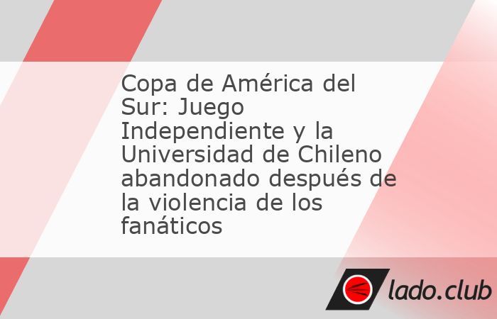 Un partido de Copa Sudamericana en Buenos Aires fue abandonado la capa violenta entre los fanáticos.Diez resultaron gravemente heridos y más de 300 personas fueron arrestadas en la segunda etapa el 