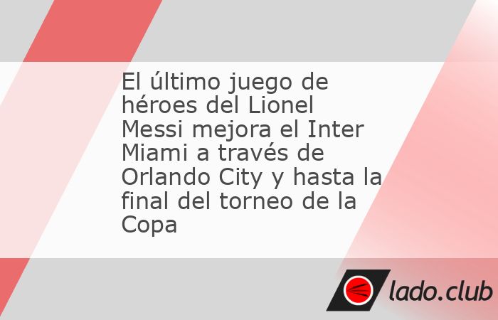 Lionel Messi De nuevo es la estrella de demostración porque Entierro Miami, anotó un doble en la segunda mitad para asegurarse de que su equipo gane 3-1 contra Orlando City el miércoles, colocando 
