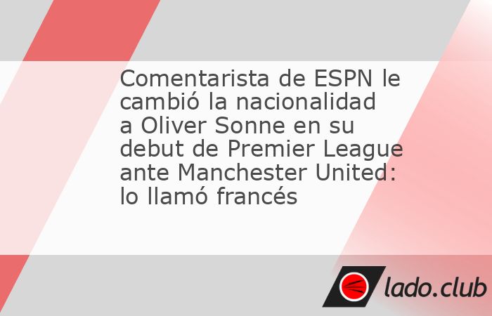 Este sábado 30 de agosto, Oliver Sonne hizo su debut en la Premier League con Burnley. El peruano ingresó en el segundo tiempo en la derrota 3-2 ante Manchester United en el mítico Old Trafford y f