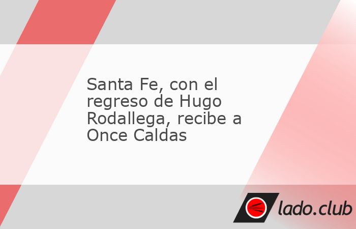El balón rodará sobre las 7:30 p.m. en El Campín y hay varias maneras de ver el partidoEl cargo Santa Fe, con el regreso de Hugo Rodallega, recibe a Once Caldas apareció primero en El Deportivo.co